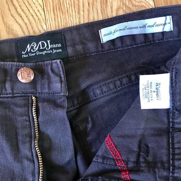 😀 FINAL DAY 😀 NYDJ BROWN FLARE JEANS - Picture 3 of 7